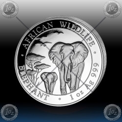 1oz SOMALIJA "SLON" 2015 1oz SOMALIJA "SLON" 2015